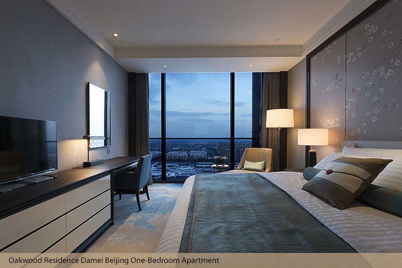 Oakwood Residence Peking Exteriér fotografie